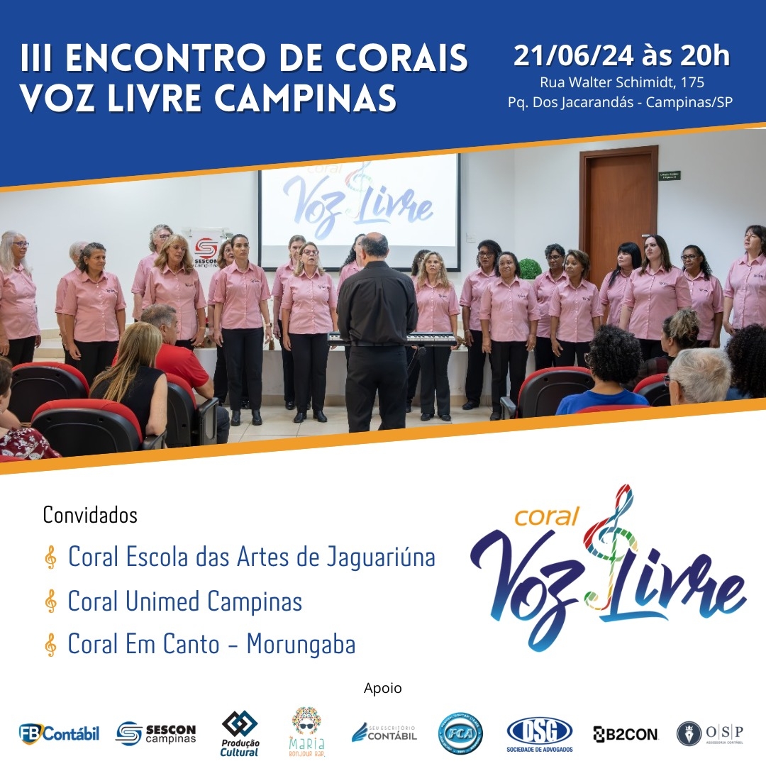III encontro corais 